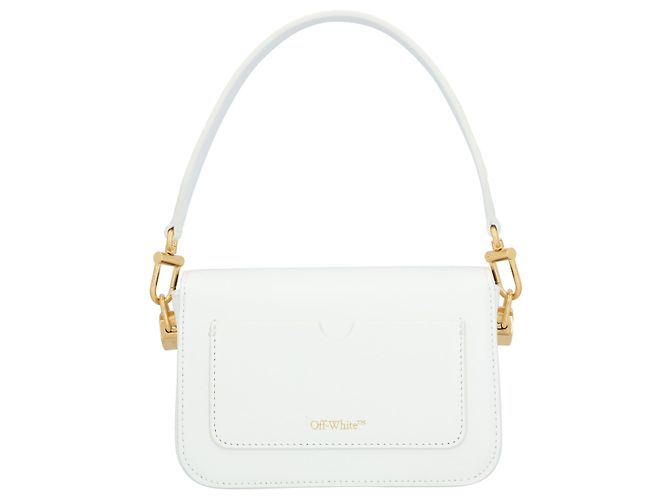 Borsa a spalla piccola Binder Off White Bianco - vista 3