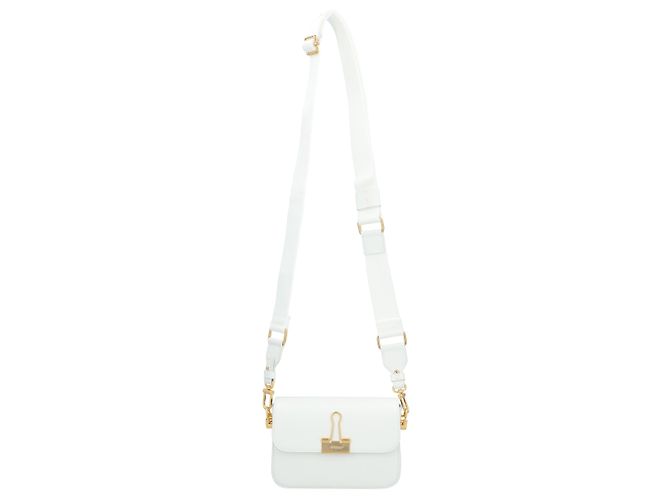 Borsa a spalla piccola Binder Off White Bianco - vista 5