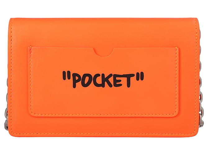 Borsa a tracolla Off White Jitney 0.5 Arancione - vista 3