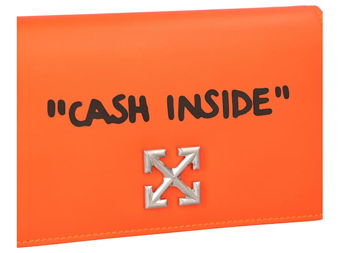 Borsa a tracolla Off White Jitney 0.5 Arancione - vista 4