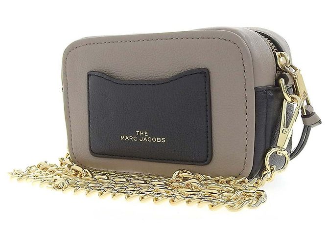 Autre Marque MARC JACOBS Bolsa de hombro Softshot 17 de cuero gris - vista 2