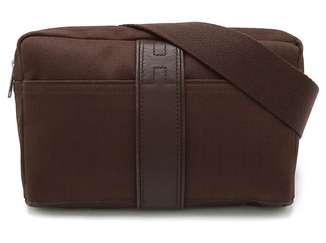 Hermès Borsa a vita Hermes Acapulco Marrone scuro - vista 2