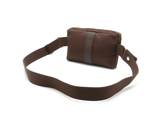 Hermès Borsa a vita Hermes Acapulco Marrone scuro - vista 3