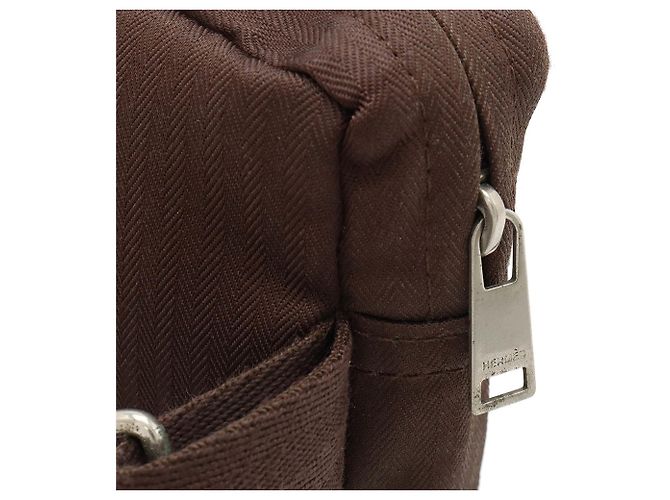 Hermès Borsa a vita Hermes Acapulco Marrone scuro - vista 7