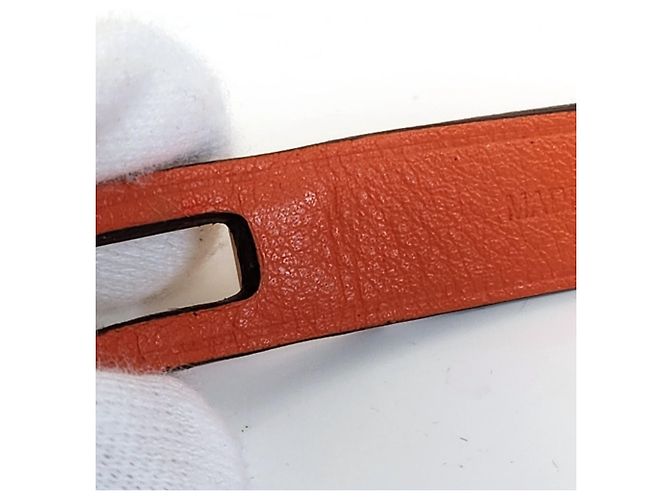 Hermès Porte-gants Hermes Kelly Orange - vue 9