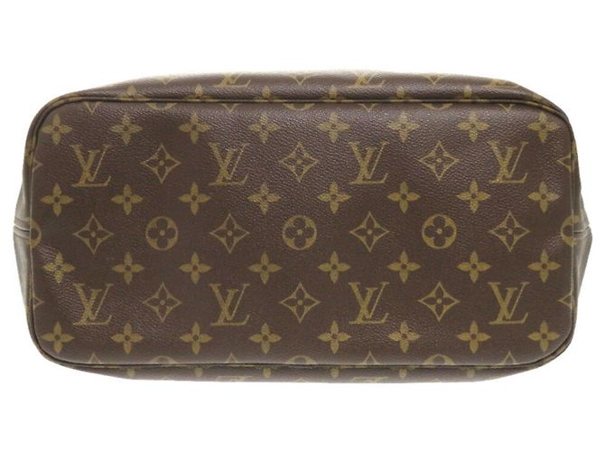 Borsa tote Monogram Neverfull MM di Louis Vuitton Marrone - vista 4