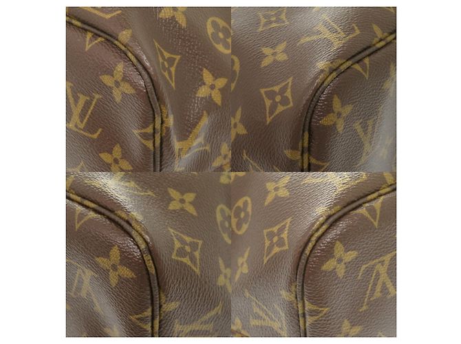 Borsa tote Monogram Neverfull MM di Louis Vuitton Marrone - vista 5