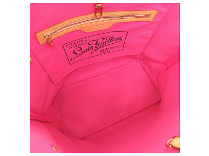 Borsa tote Monogram Neverfull MM di Louis Vuitton Marrone - vista 8