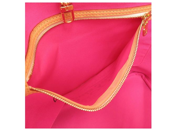 Borsa tote Monogram Neverfull MM di Louis Vuitton Marrone - vista 9