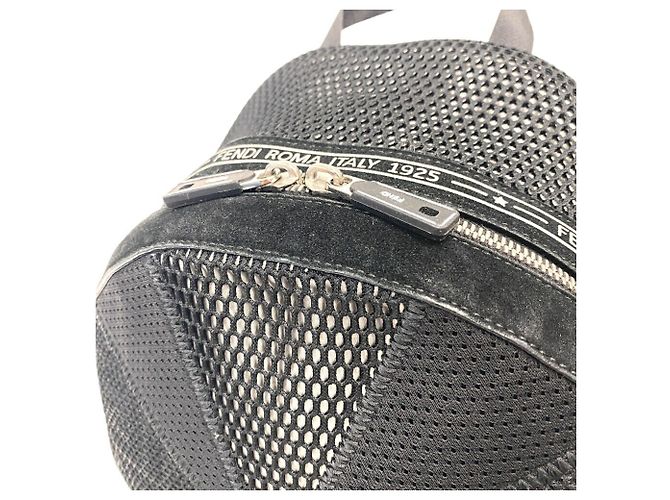 Fendi Zucca Mesh Rucksack - vista 11