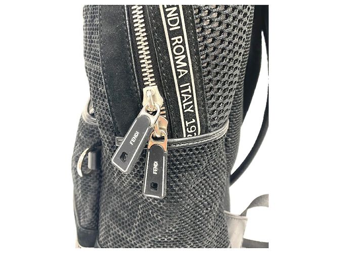Fendi Zucca Mesh Rucksack - vista 6