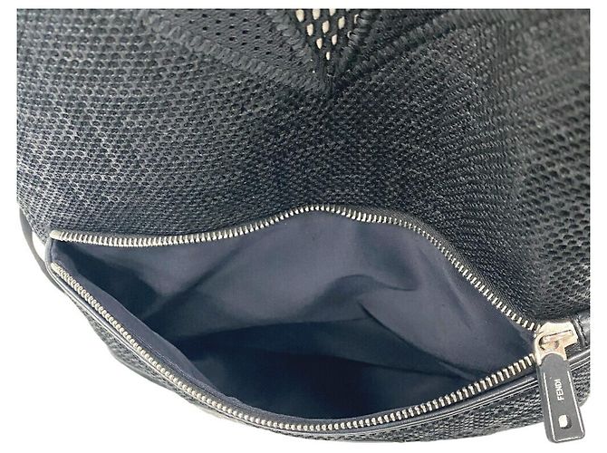 Fendi Zucca Mesh Rucksack - vista 7