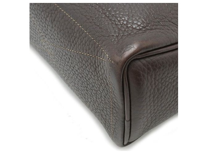 Hermès Pochette Victoria PM Hermes Truss Marrone scuro - vista 4