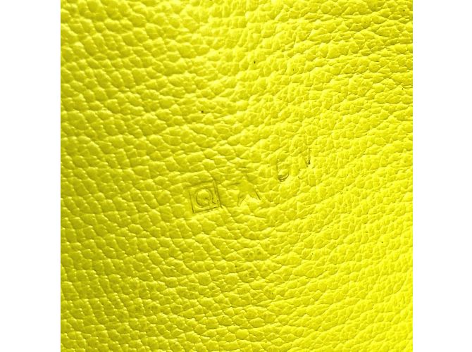 Hermès Cartera larga de cuero amarillo Hermes - vista 14