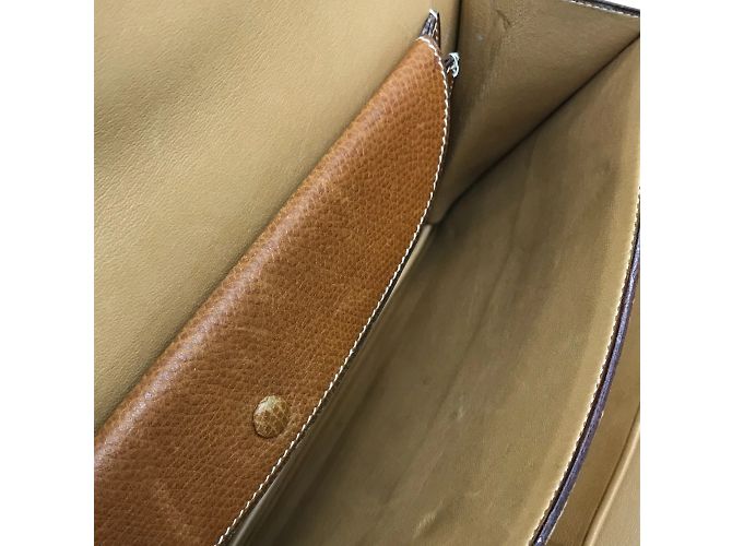 Hermès Borsa in pelle marrone Hermes - vista 10