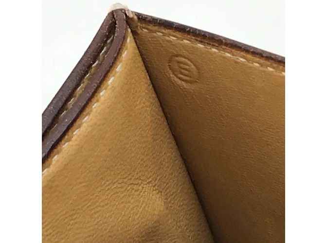 Hermès Borsa in pelle marrone Hermes - vista 12