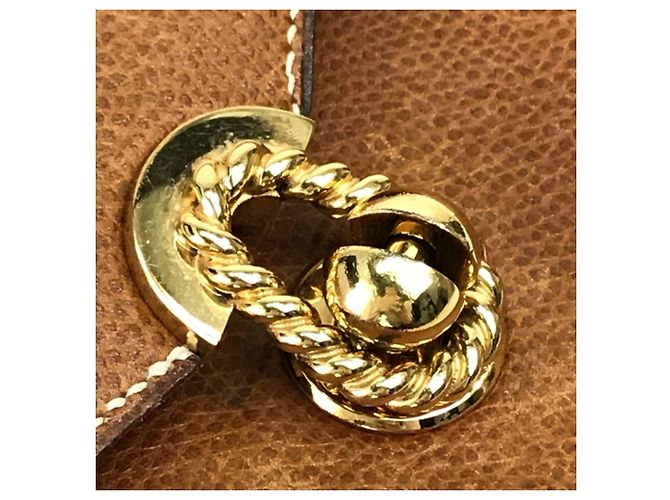Hermès Borsa in pelle marrone Hermes - vista 6