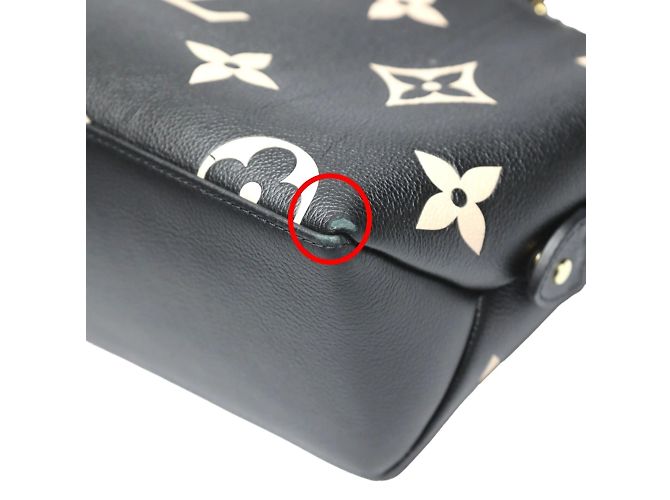 Sac à épaule Monogram Empreinte Louis Vuitton Noir - vue 10