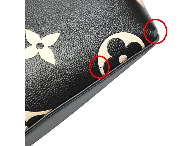 Sac à épaule Monogram Empreinte Louis Vuitton Noir - vue 11
