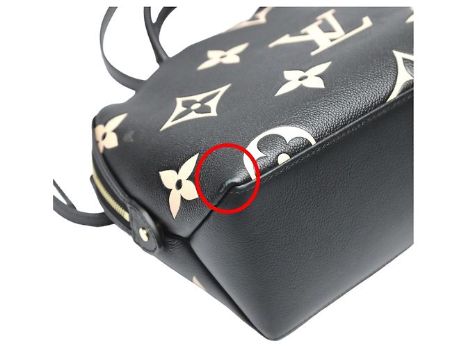 Sac à épaule Monogram Empreinte Louis Vuitton Noir - vue 7