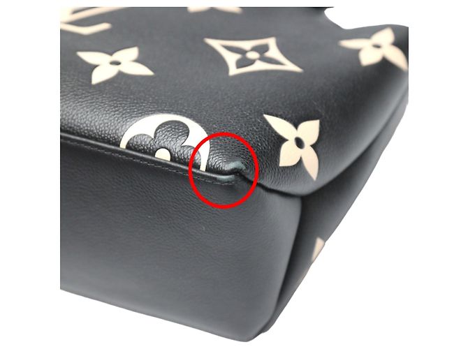 Sac à épaule Monogram Empreinte Louis Vuitton Noir - vue 8