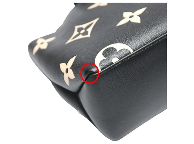 Sac à épaule Monogram Empreinte Louis Vuitton Noir - vue 9