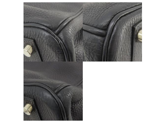 Hermès Borsa tote Hermes Birkin 30 Navy Blu navy - vista 10