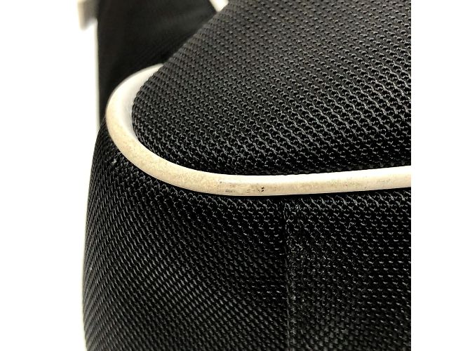 Borsa a spalla in tessuto nero Chanel - vista 11