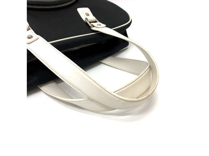 Borsa a spalla in tessuto nero Chanel - vista 8