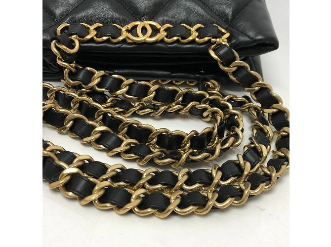 Borsa a spalla con catena CC AS3502 di Chanel Nero - vista 11