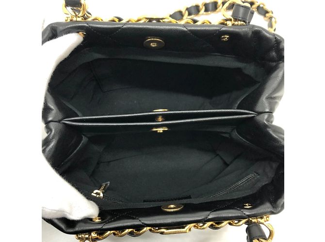 Borsa a spalla con catena CC AS3502 di Chanel Nero - vista 12