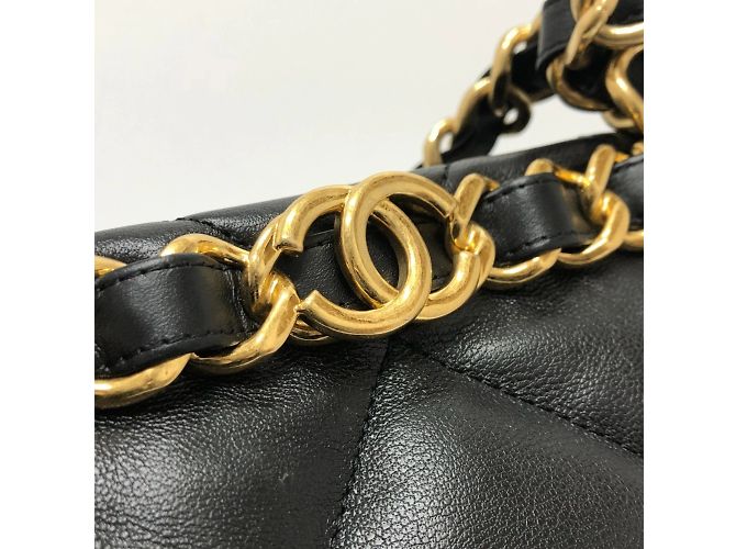 Borsa a spalla con catena CC AS3502 di Chanel Nero - vista 9