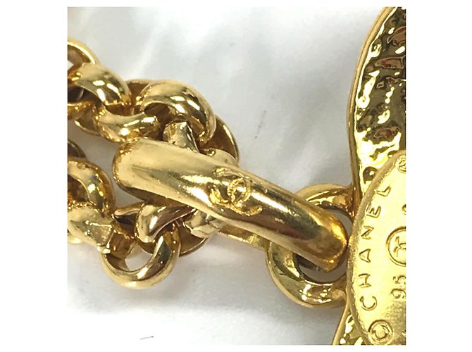 Timeless Collana vintage placcata in oro Chanel D'oro - vista 6