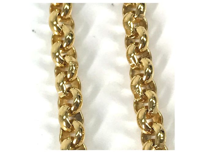 Timeless Collana vintage placcata in oro Chanel D'oro - vista 8