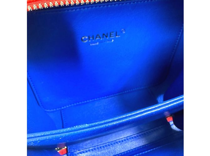 Chanel A93342 CC Mark Tricolor Schultertasche Rot - Ansicht 11