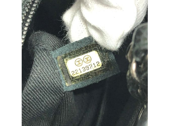 Borsa a spalla Chanel CC Mark Chain Nero - vista 14