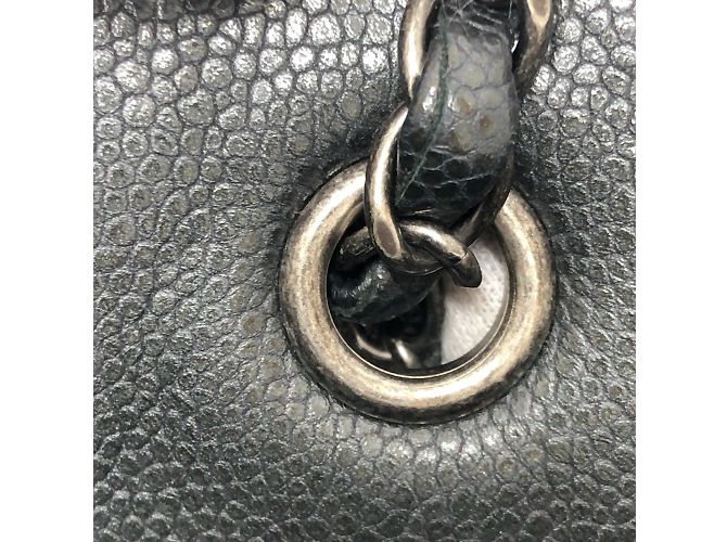 Borsa a spalla Chanel CC Mark Chain Nero - vista 15