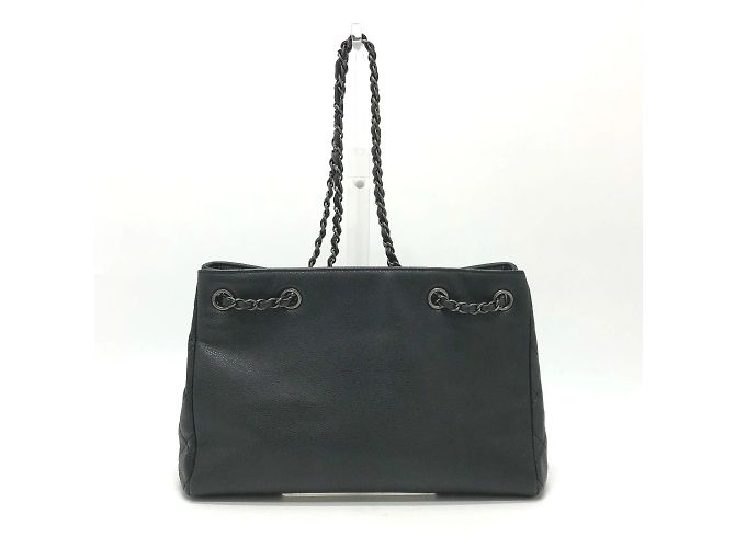 Borsa a spalla Chanel CC Mark Chain Nero - vista 2
