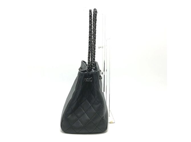 Borsa a spalla Chanel CC Mark Chain Nero - vista 4