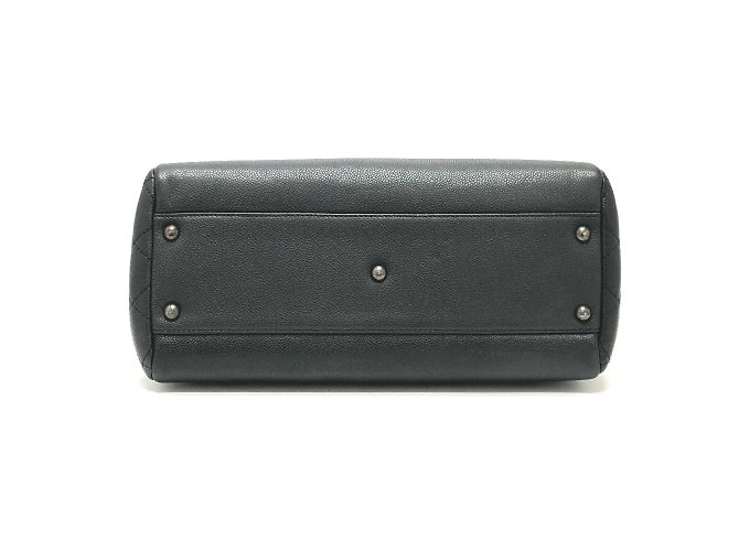 Borsa a spalla Chanel CC Mark Chain Nero - vista 5