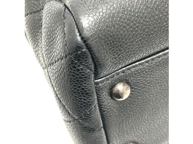 Borsa a spalla Chanel CC Mark Chain Nero - vista 7