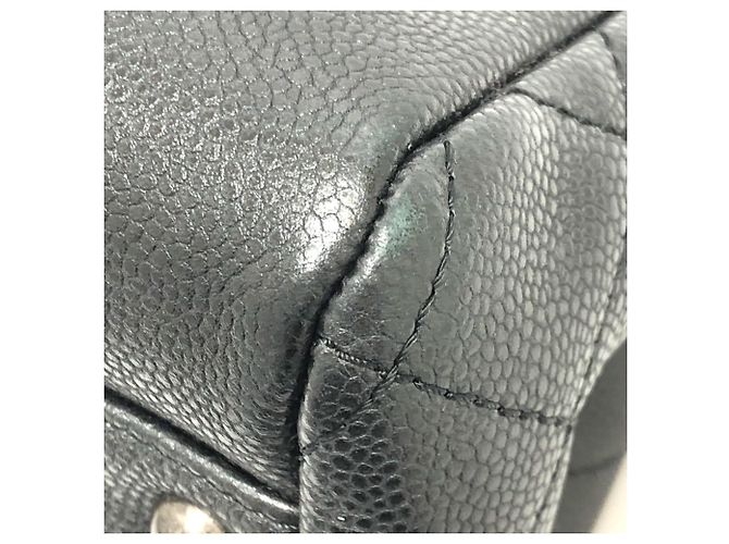 Borsa a spalla Chanel CC Mark Chain Nero - vista 8