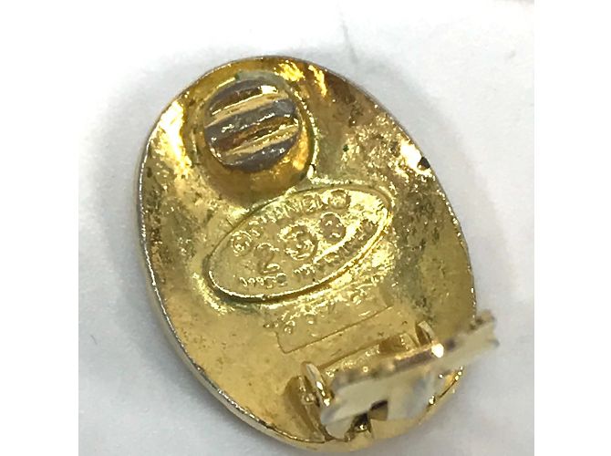 Timeless Vintage Gold Clip Ohrringe von Chanel Golden - Ansicht 7