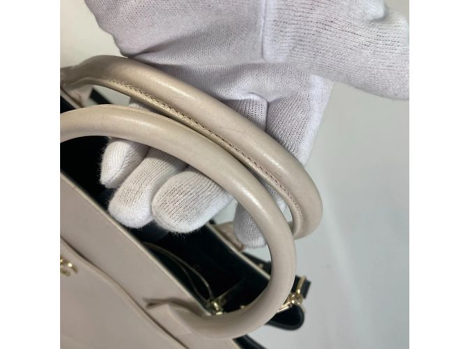 Chanel CC Mark Bicolor 2WAY Schultertasche Beige - Ansicht 15