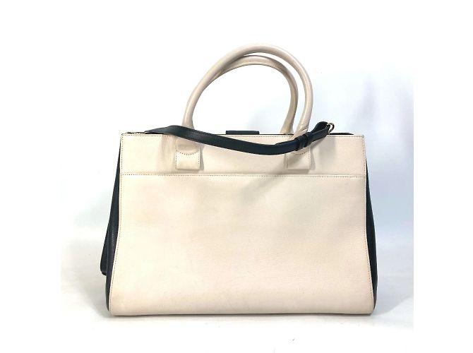 Chanel CC Mark Bicolor 2WAY Schultertasche Beige - Ansicht 3