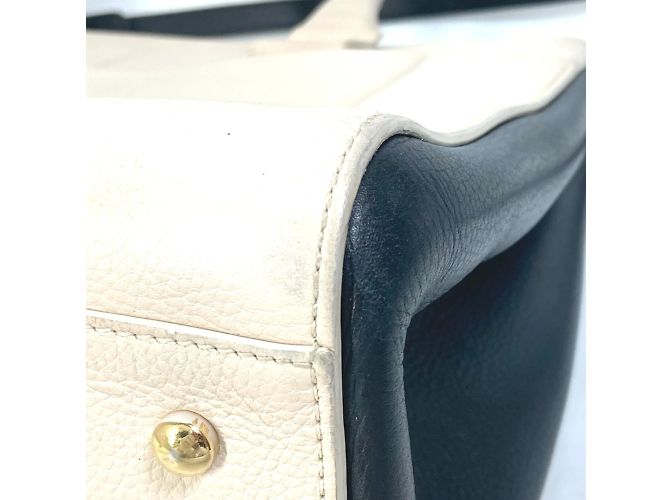 Chanel CC Mark Bicolor 2WAY Schultertasche Beige - Ansicht 8