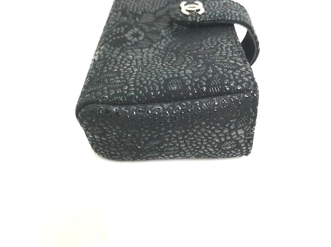 Portamonete Chanel CC Mark Nero - vista 2