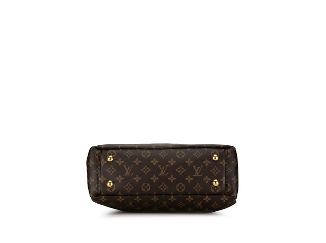 Borsa a mano Pallas Shopper Monogram Louis Vuitton Marrone Nero - vista 4
