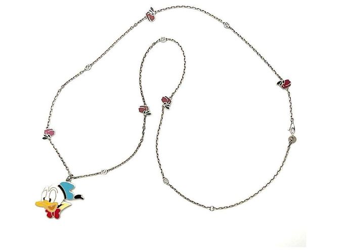 Collana lunga con pendente di Donald di GUCCI x Disney - vista 3