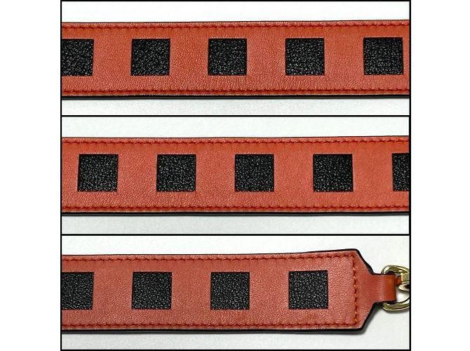 Cintura per borsa a spalla donna Loewe Nero Arancione - vista 4